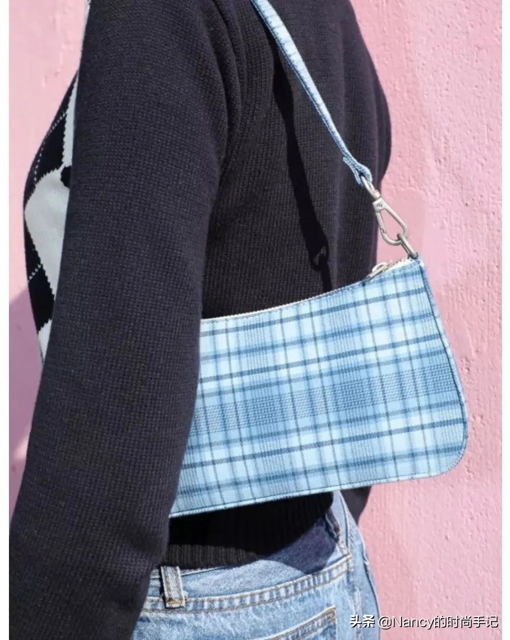 小ck春夏新款帆布拼接单肩斜挎包,小ck可爱包包