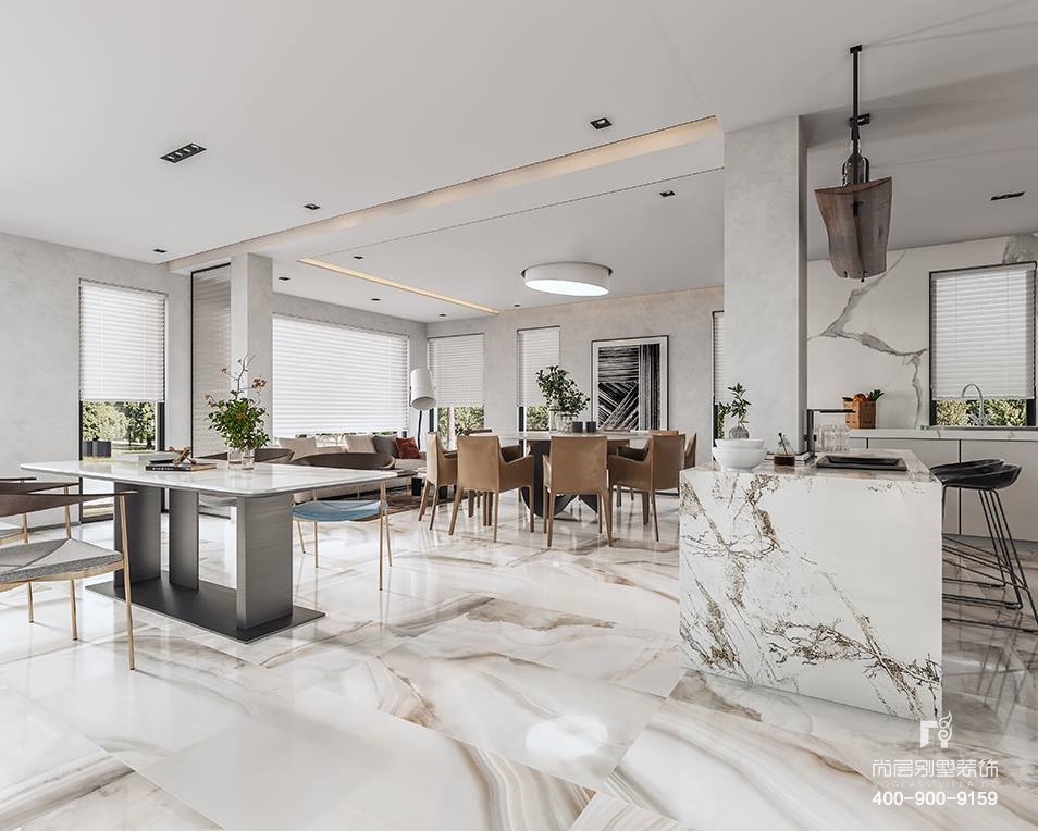 700平现代简约风格,现代轻奢70平