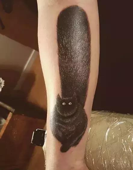 她用2元针管笔作画便惊艳了世界,他用粉笔画了一只猫