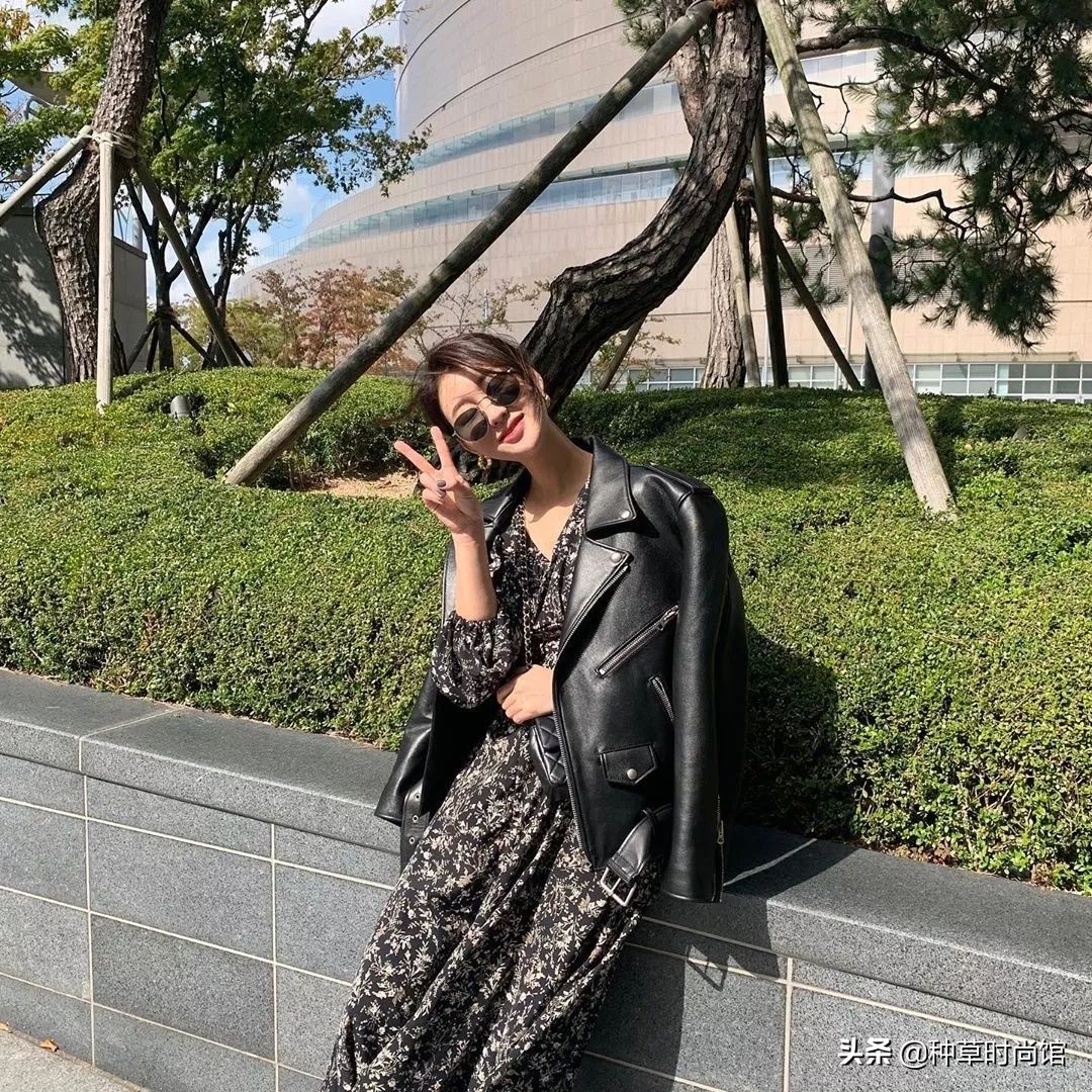 秋冬连衣裙长袖长款过膝修身气质,30套连衣裙搭配图