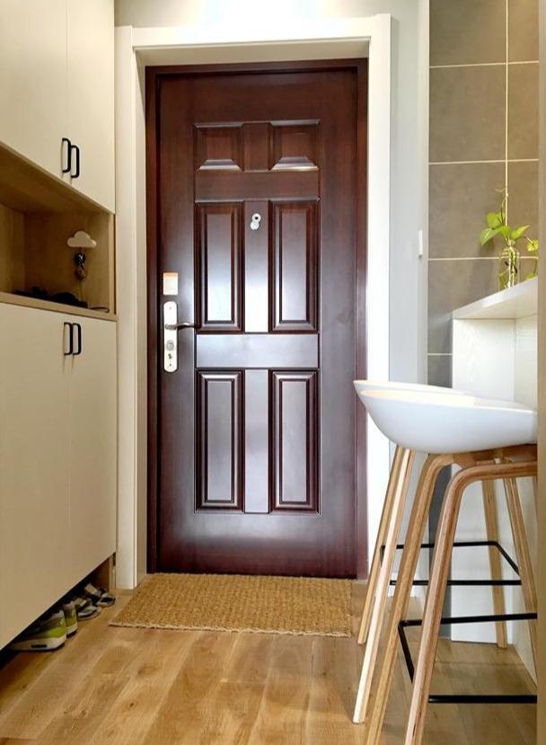 深圳装修晶志装饰89㎡新家装北欧风,地砖做美缝,漂亮极了