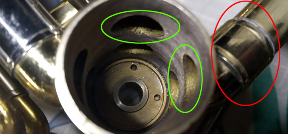 圆号按键有撞击声,圆号按键卡了怎么办