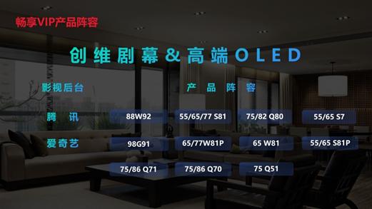 创维电视推出超级影视VIP，集成腾讯+爱奇艺会员购机即送