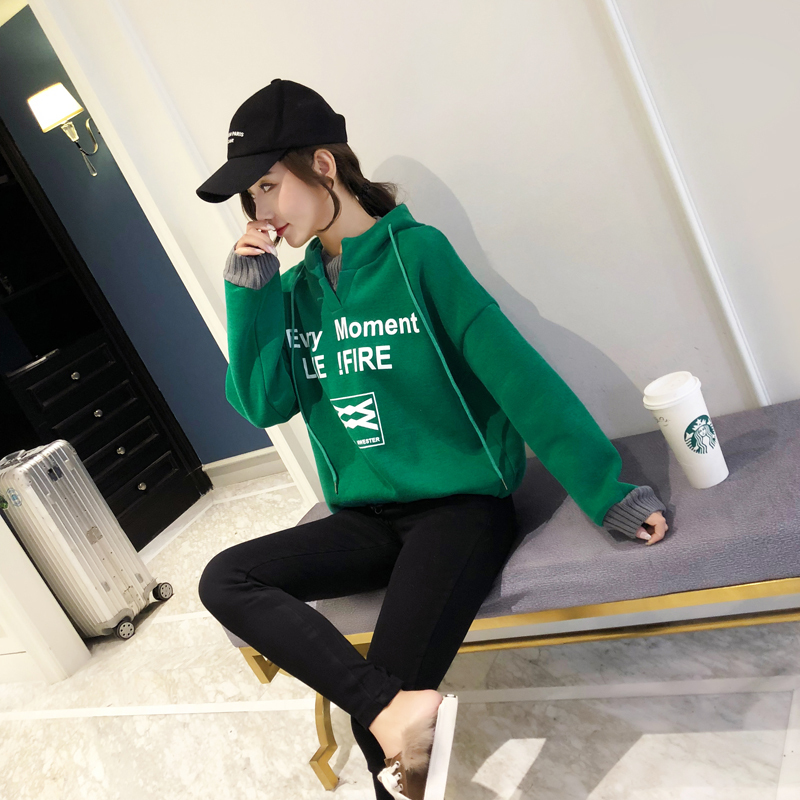 带帽卫衣推荐秋冬穿搭,秋冬中长款长袖卫衣穿搭技巧