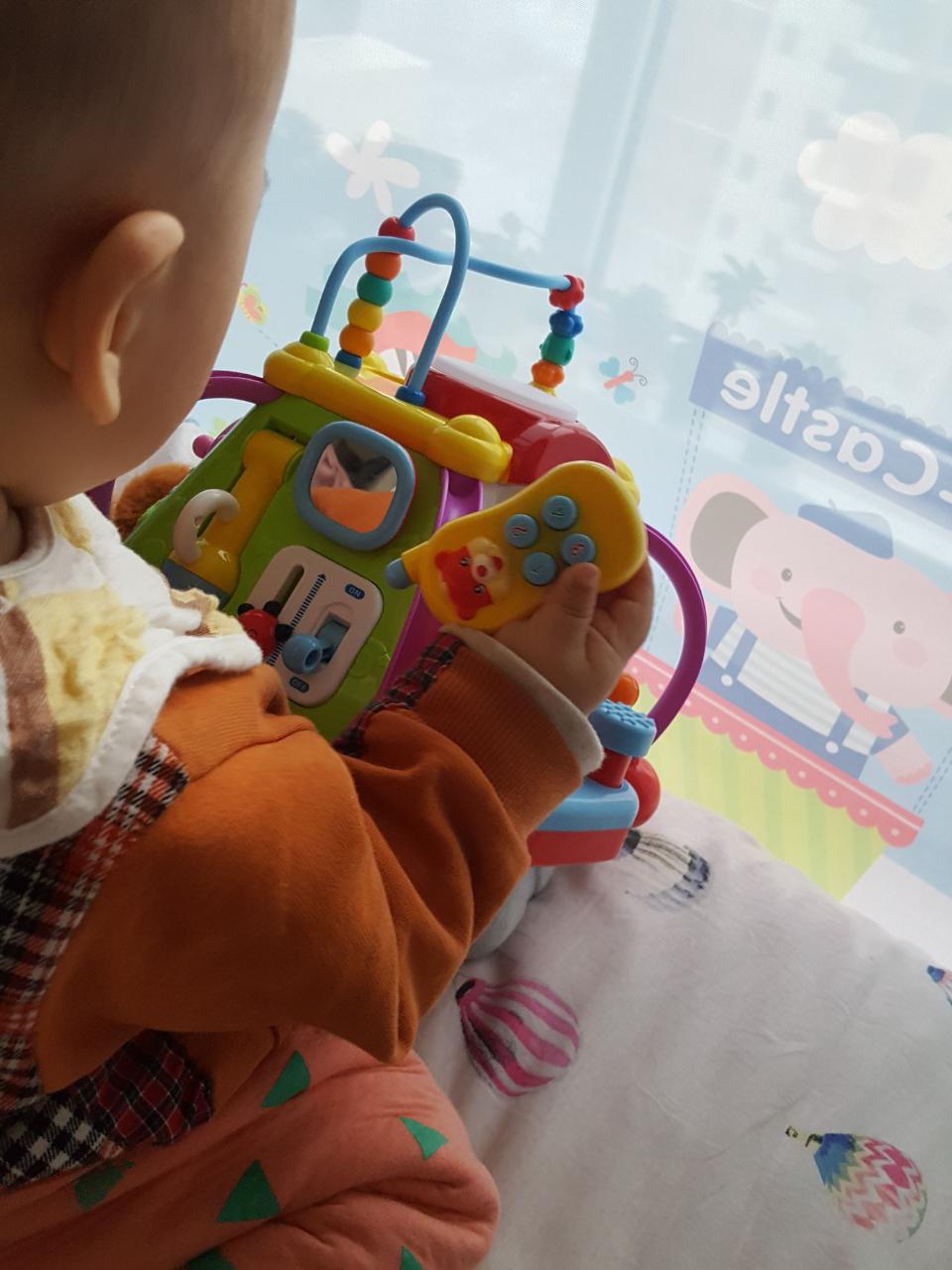 娃一直很爱玩的玩具-汇乐玩具快乐小天地体验分享