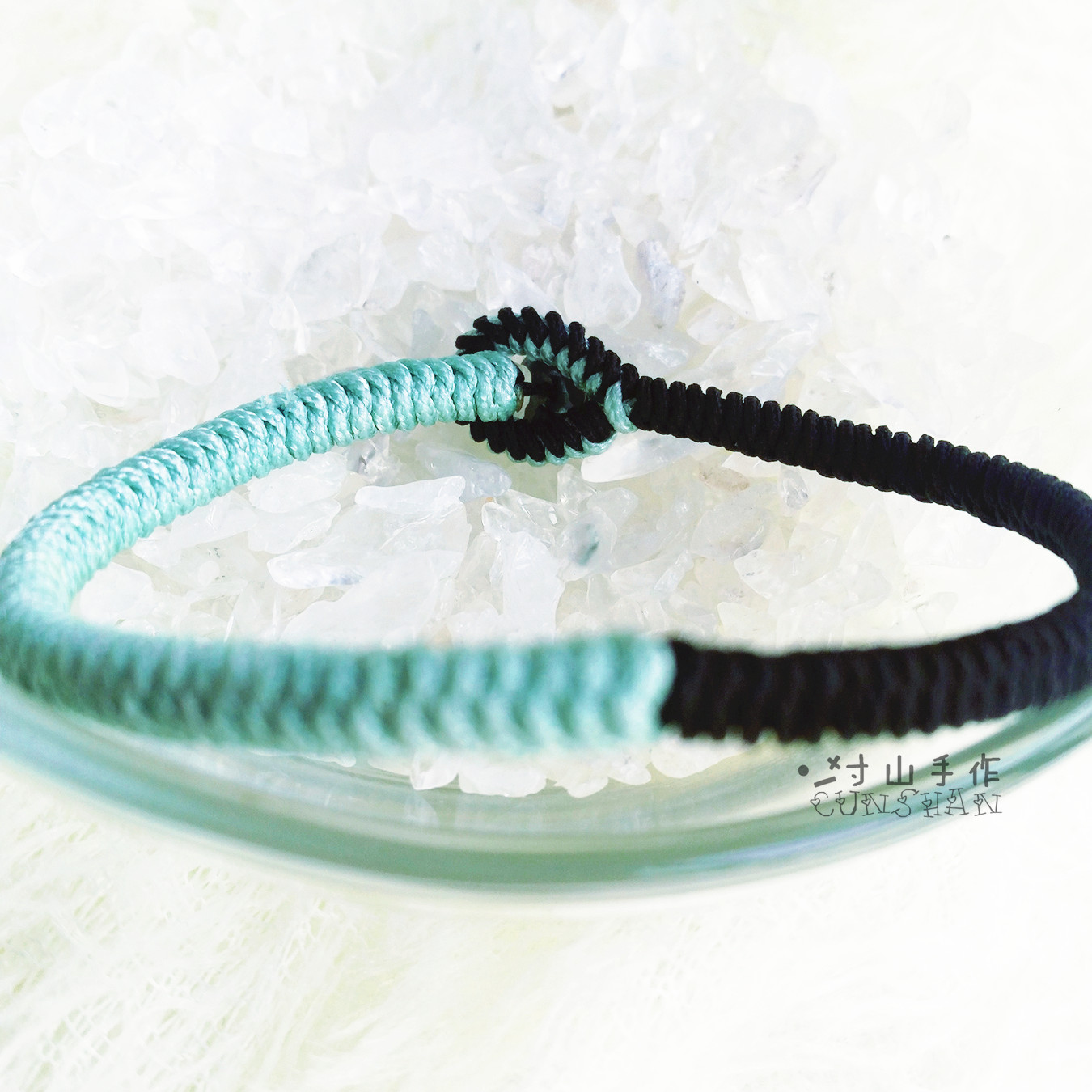 文玩手串的绳结怎么系,文玩手串绳子十字结打结方法