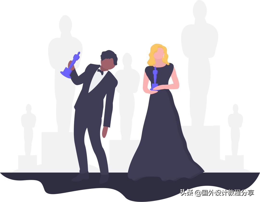 扁平矢量插画教程,矢量扁平插画怎么画