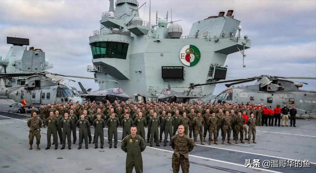 四航母战斗群,伊丽莎白女王号航母战斗群
