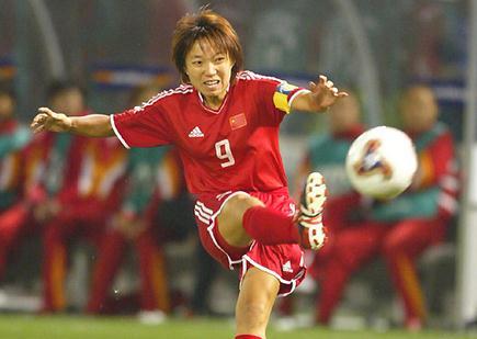 国际足联21世纪最佳球员孙雯,铿锵玫瑰孙莹