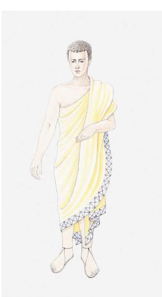 古罗马服饰与罗马式服饰的区别,古罗马时期服装