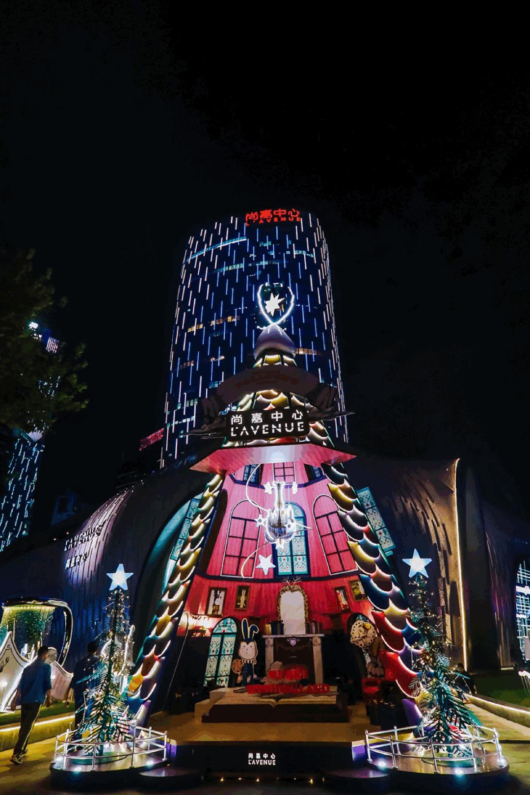 上海哪里圣诞树最好,上海千树圣诞树