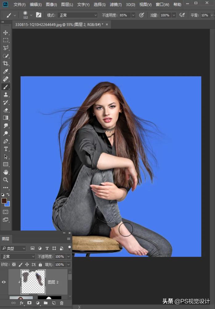 ps抠图后有白边怎么处理,ps抠图以后有白边怎么处理