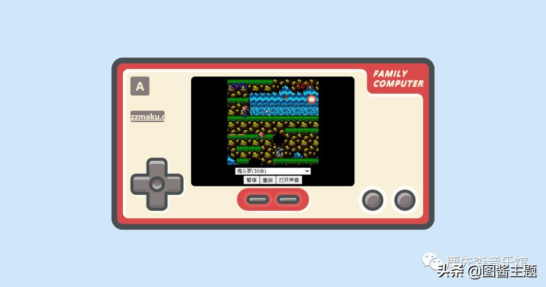 抖音超火小霸王游戏机模板,抖音小游戏源码大全