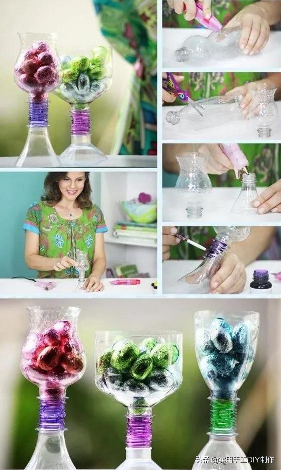 旧物利用改造技巧塑料瓶,简单的旧物改造塑料瓶高清图片