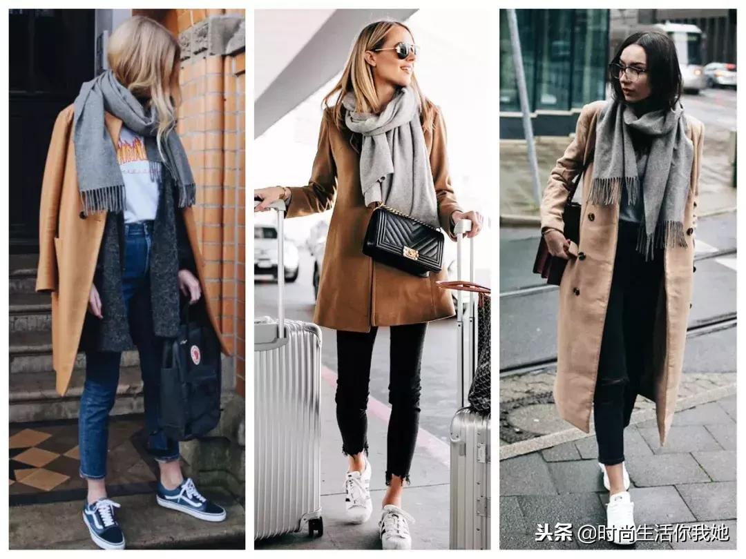 你穿“大衣+围巾”的样子，帅呆了！