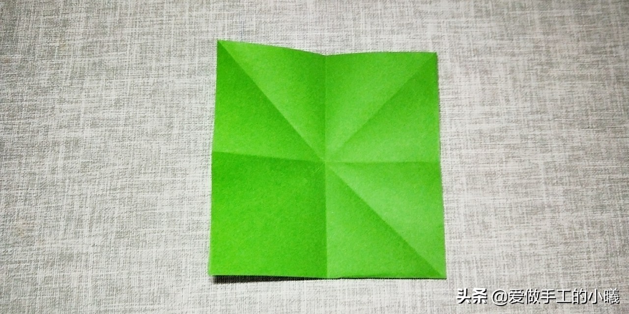 小清新树叶书签折纸，世界读书日专属教程，送给爱阅读的你