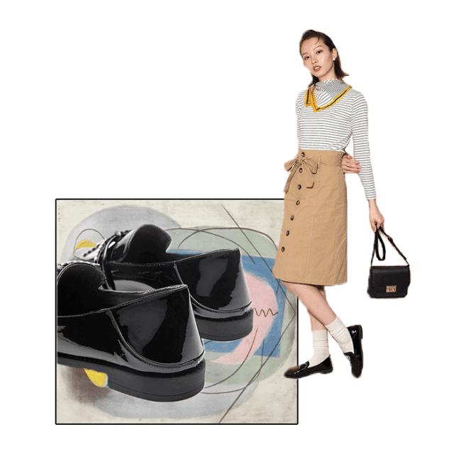 夏天的第一双鞋子,夏天头层皮单鞋