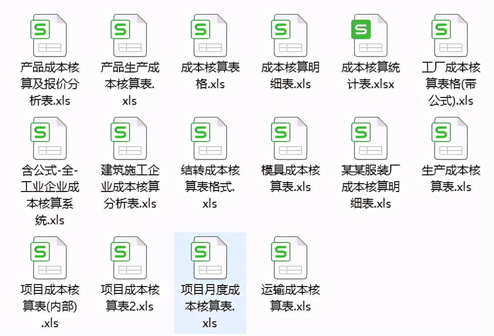 最简单的成本核算表格,成本核算存在问题有哪些