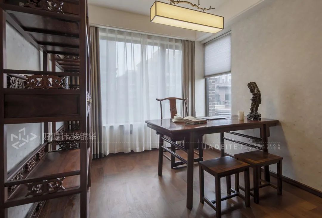 锦华新中式装修案例,锦华装修现场