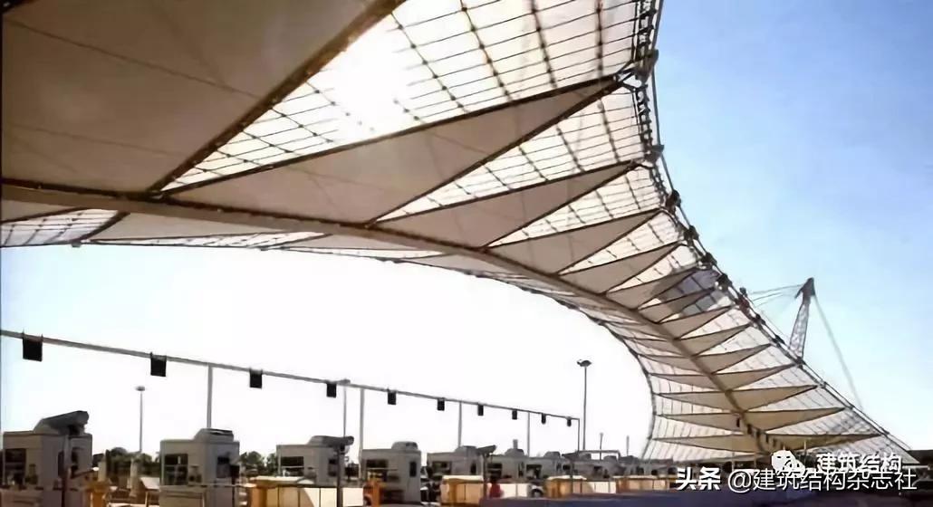 盘点国内著名的膜结构建筑,建筑结构知识介绍