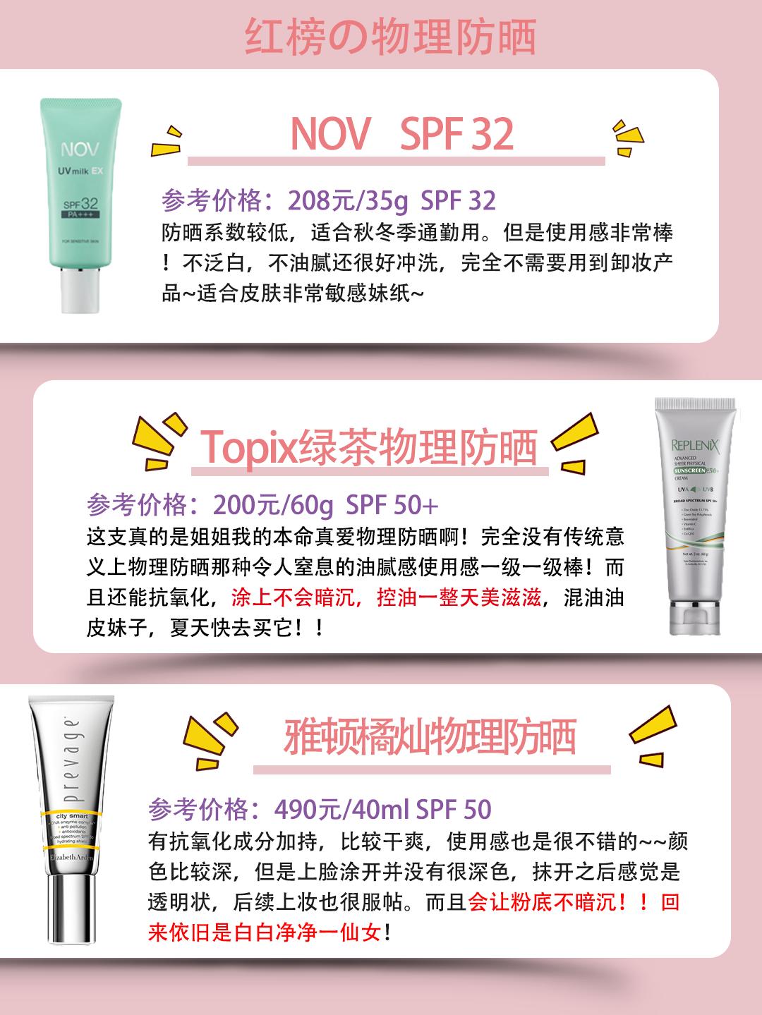 防晒霜真实测评美白物理防晒学生,防晒霜真实测评儿童