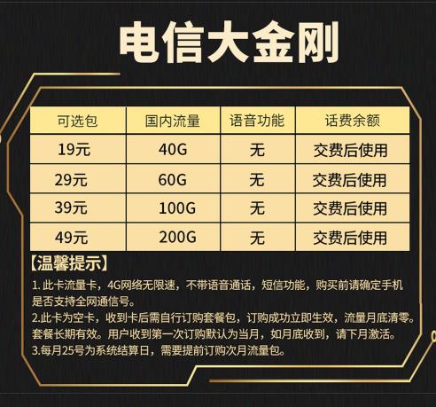 大流量手机卡科普,大流量手机卡为什么很便宜