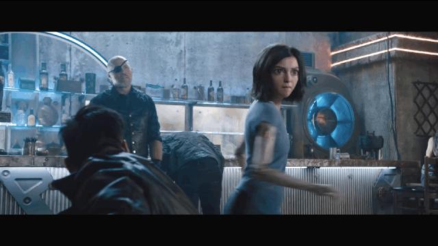 阿丽塔精彩瞬间,阿丽塔惊艳的照片