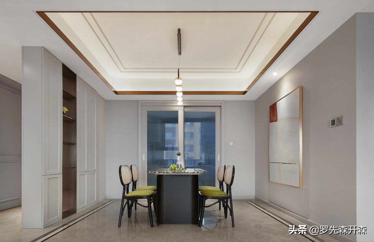 139平精装房装修改造设计效果图,138平米带精装修改造