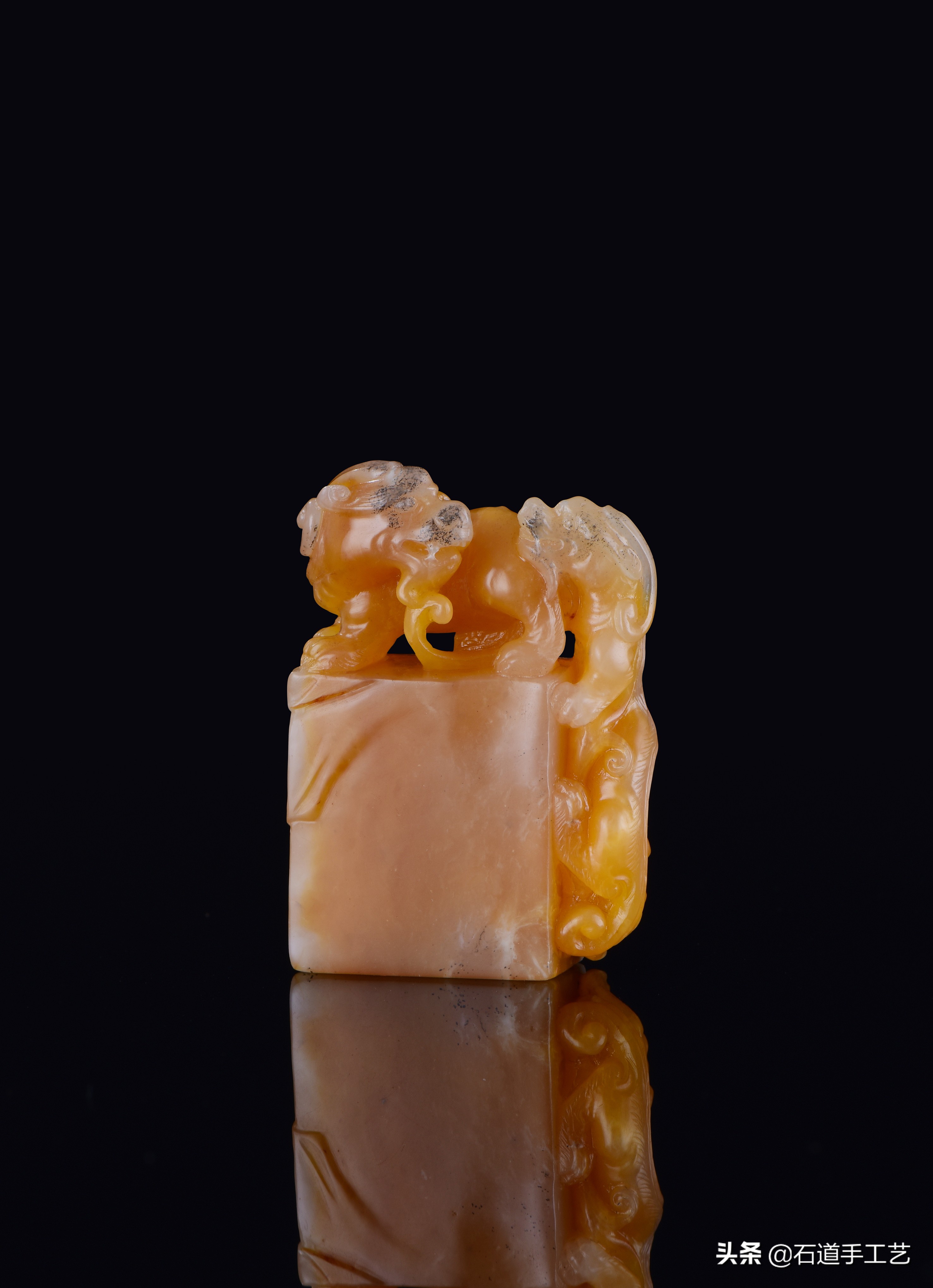 国石寿山田黄石,中国三大佳石福建寿山田黄石