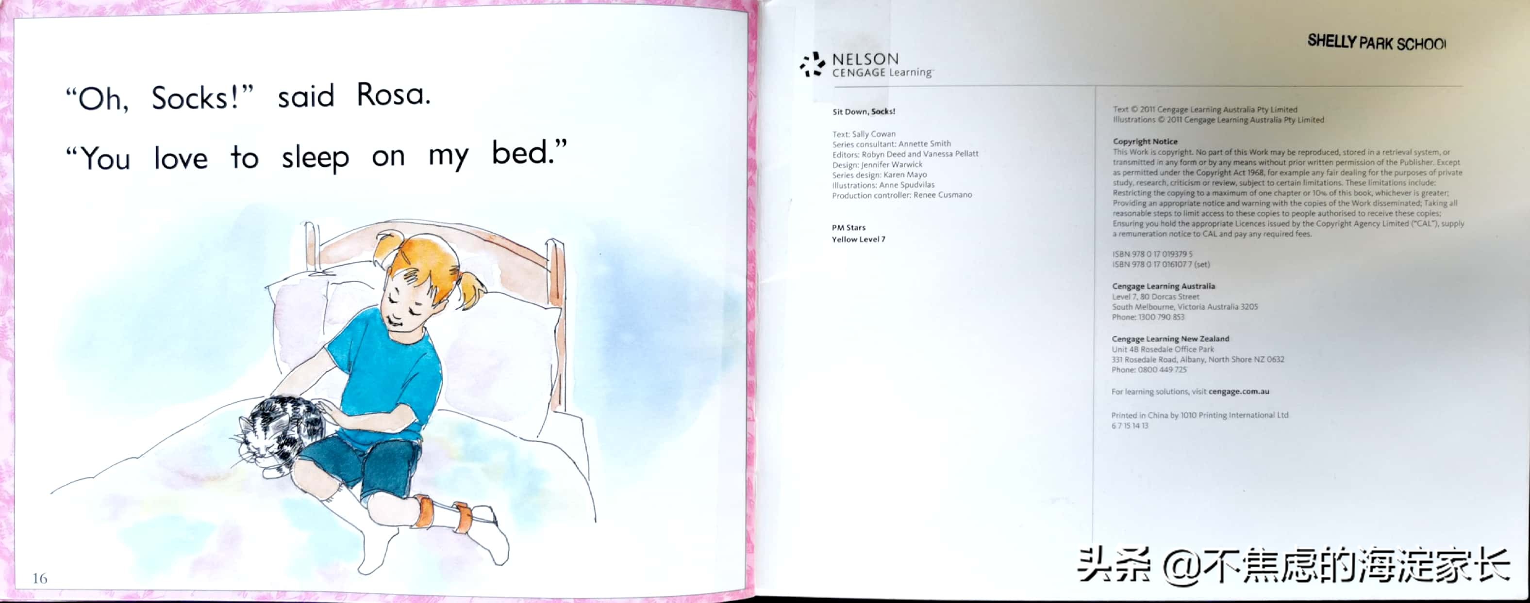 新西兰小学生读书,新西兰小学阅读教材每日一本