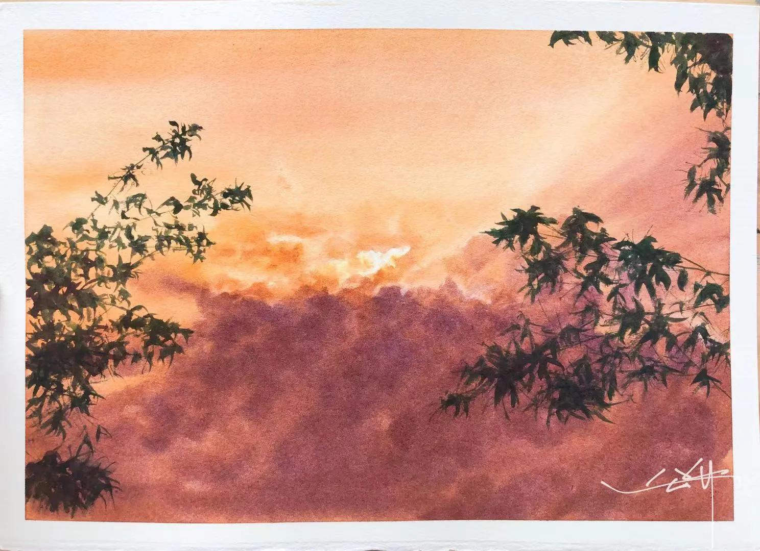 幸福原创绘画作品欣赏,幸福原创画作品