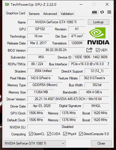 微星gtx1080ti11g涡轮公版显卡怎么样,微星gtx1080tiaero11g跑分