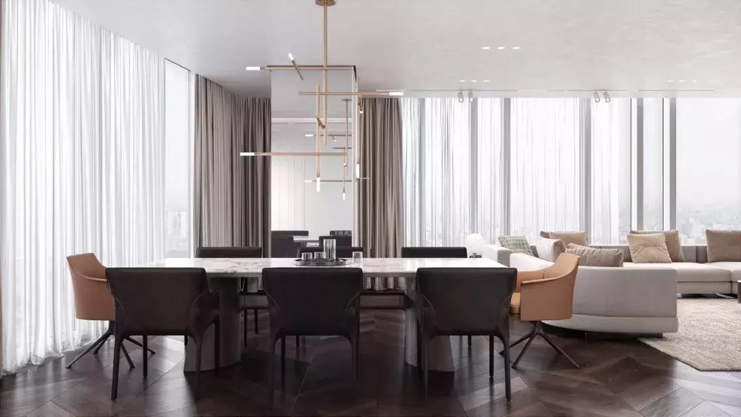 优雅现代法式风家装,简约经典诠释法式优雅