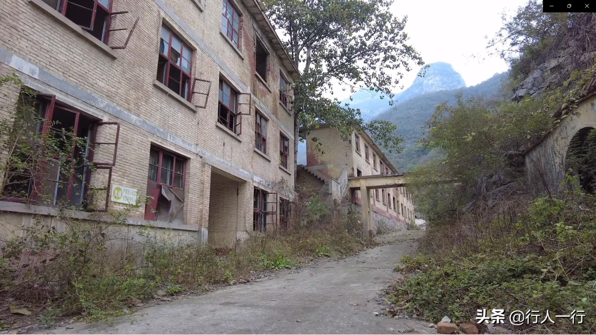 焦作太行深山里废弃的小香港,太行山丹河电厂