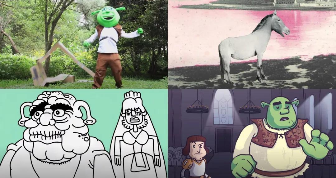 五年前的史莱克vs五年后的史莱克,史莱克五年后的所有回归场面