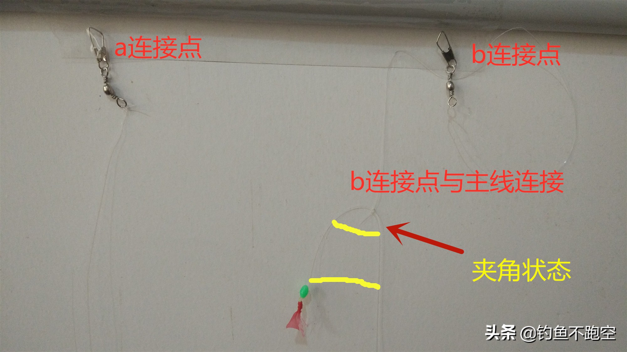 串钩钓鱼钩的使用方法,串钩使用方法钓鱼