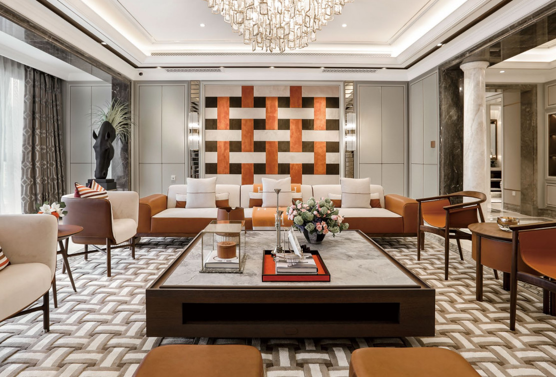 想要家里装修好看,新中式装修哪款木门好看