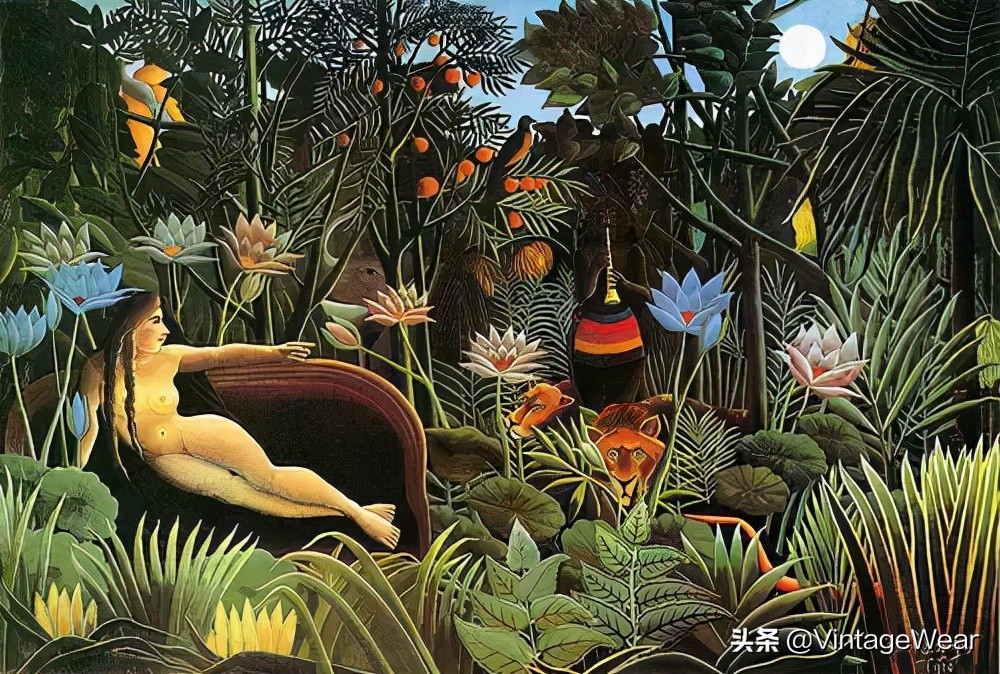 亨利卢梭丛林系列创作时期,亨利卢梭丛林幻想