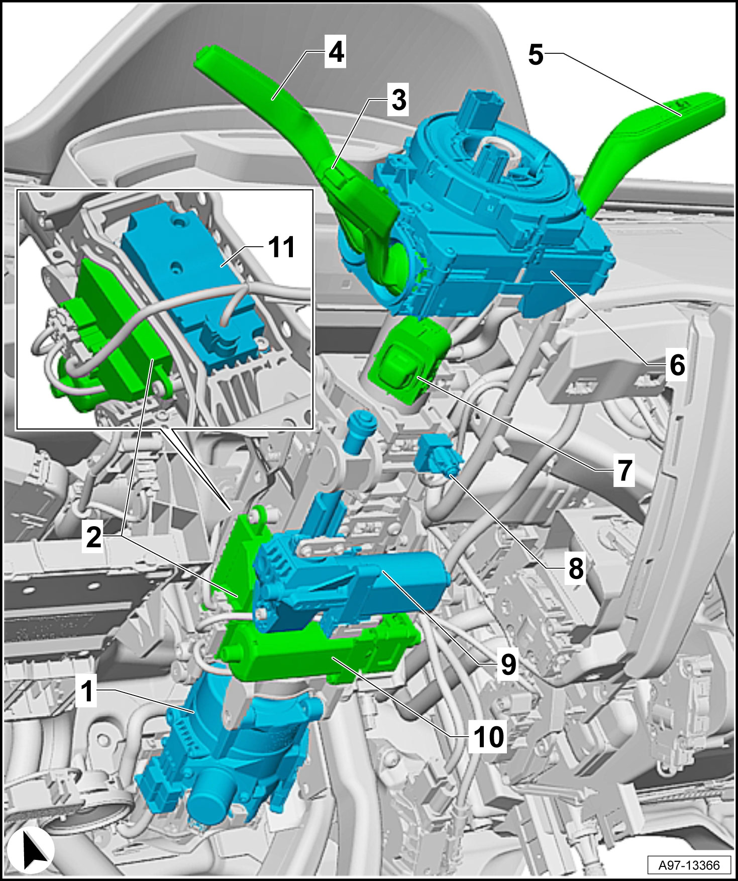 汽车全车部件讲解大全,全车465个电子部件详解