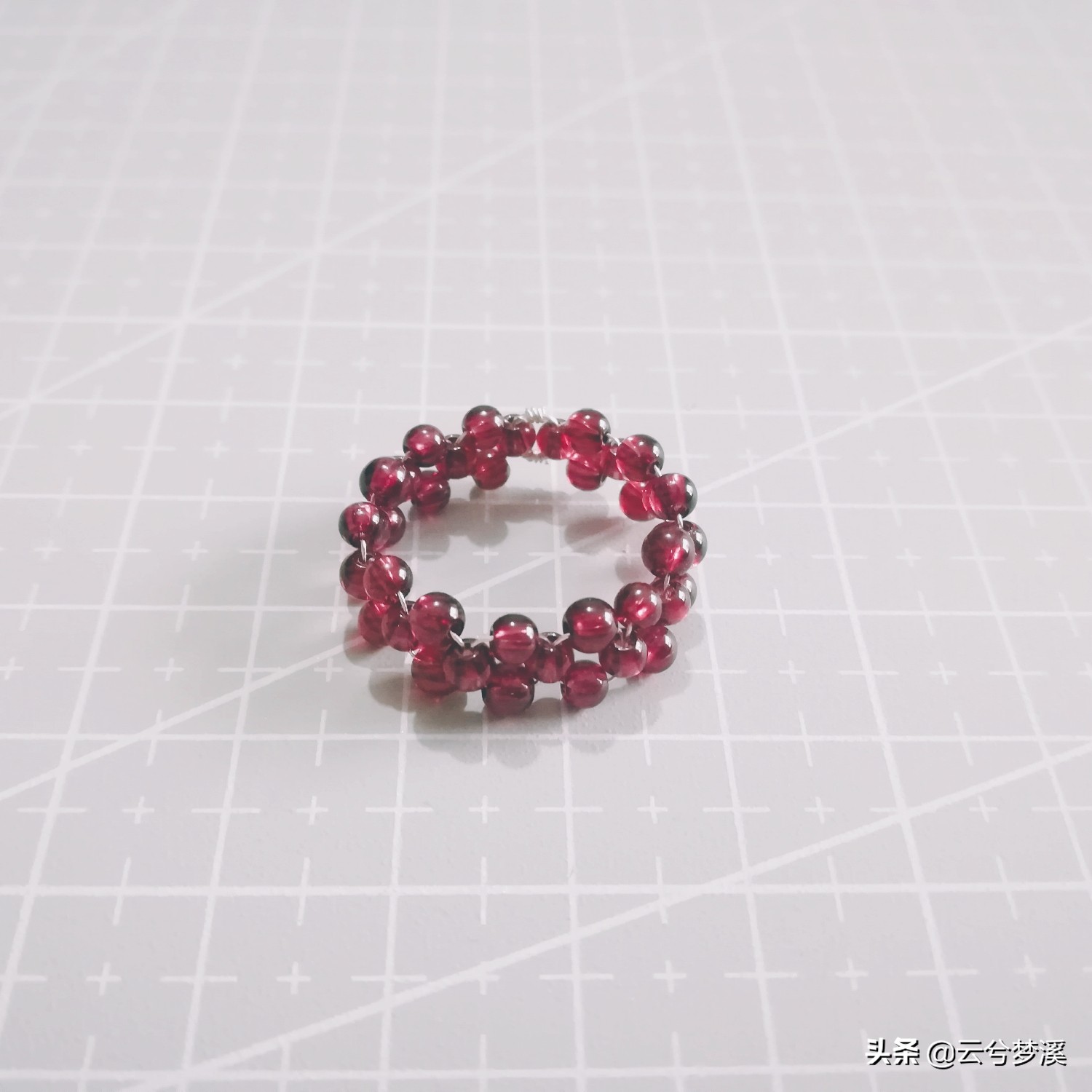 简单的手工串珠制作戒指,串珠戒指最简单的教程不用胶水