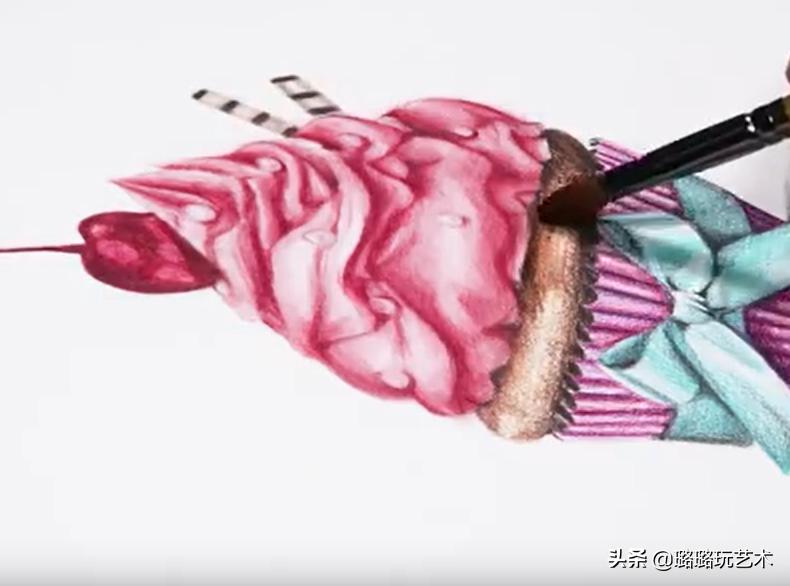 彩铅叠色3层就上不去了,彩铅叠色叠不上去