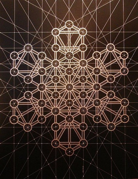 神秘且惊艳图案,视觉盛宴的几何图