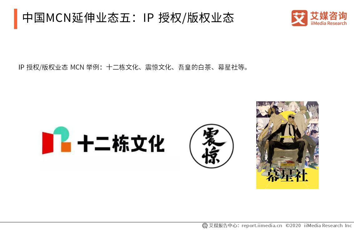 mcn运营商业模式,商业MCN发展现状