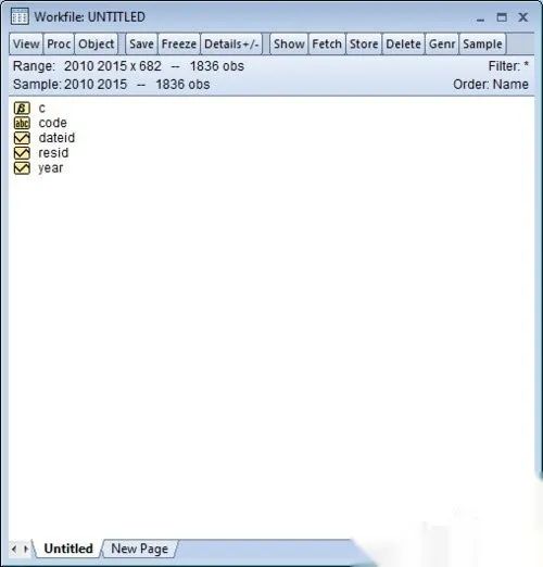 eviews如何导入非平衡面板数据,eviews非平衡面板数据回归分析步骤