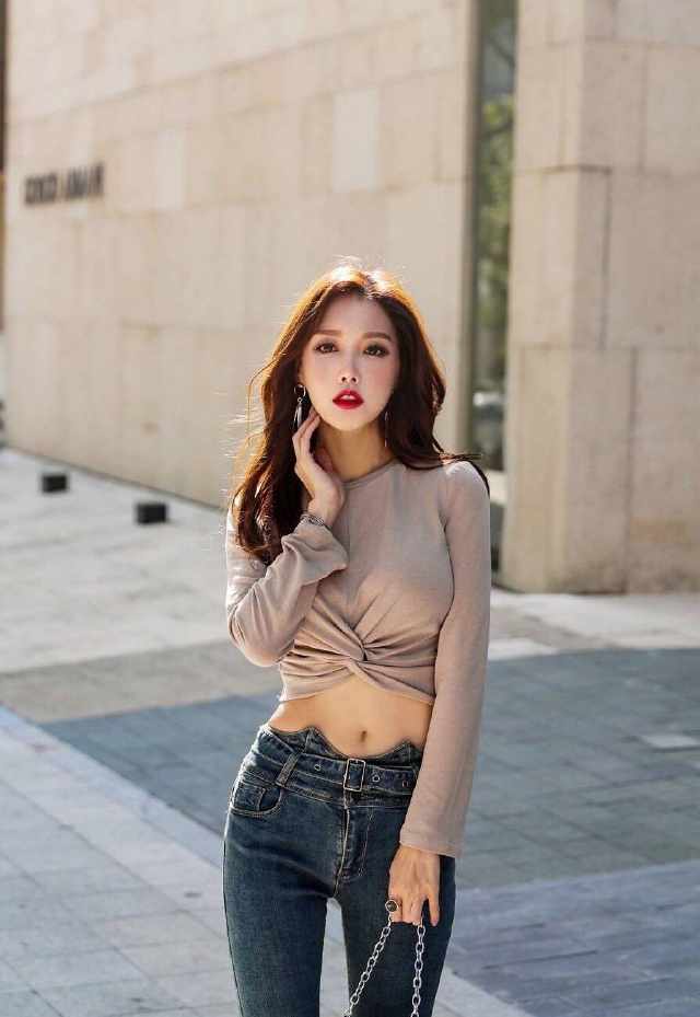 大粗腿怎么穿阔腿裤好看,腿粗穿什么裤子显瘦阔腿裤