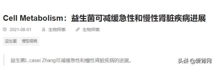 治疗肾衰前沿科学,延缓慢性肾脏病肾损害进展的措施