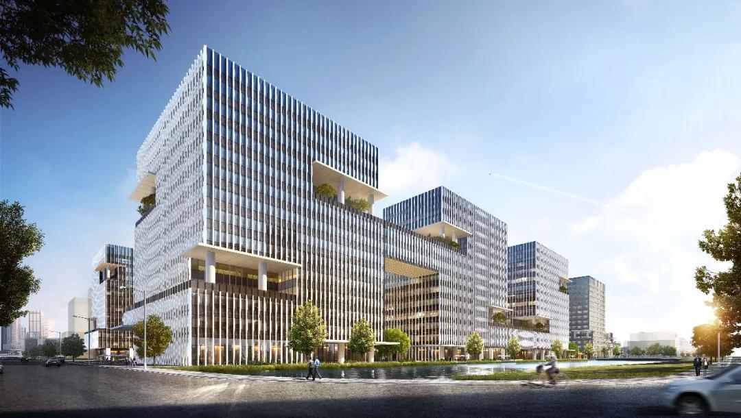 上海中电信息港项目规划图,长三角G60科创走廊产业赋能中心