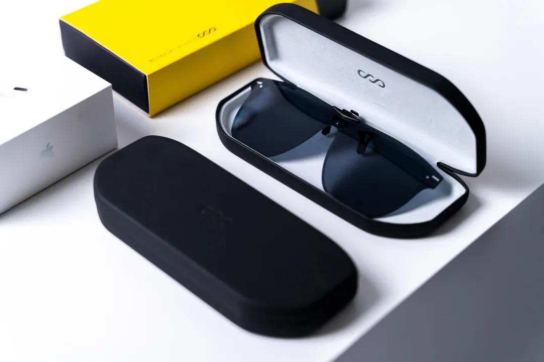 近眼距茶色墨镜,普通眼镜戴在阳光下就变墨镜