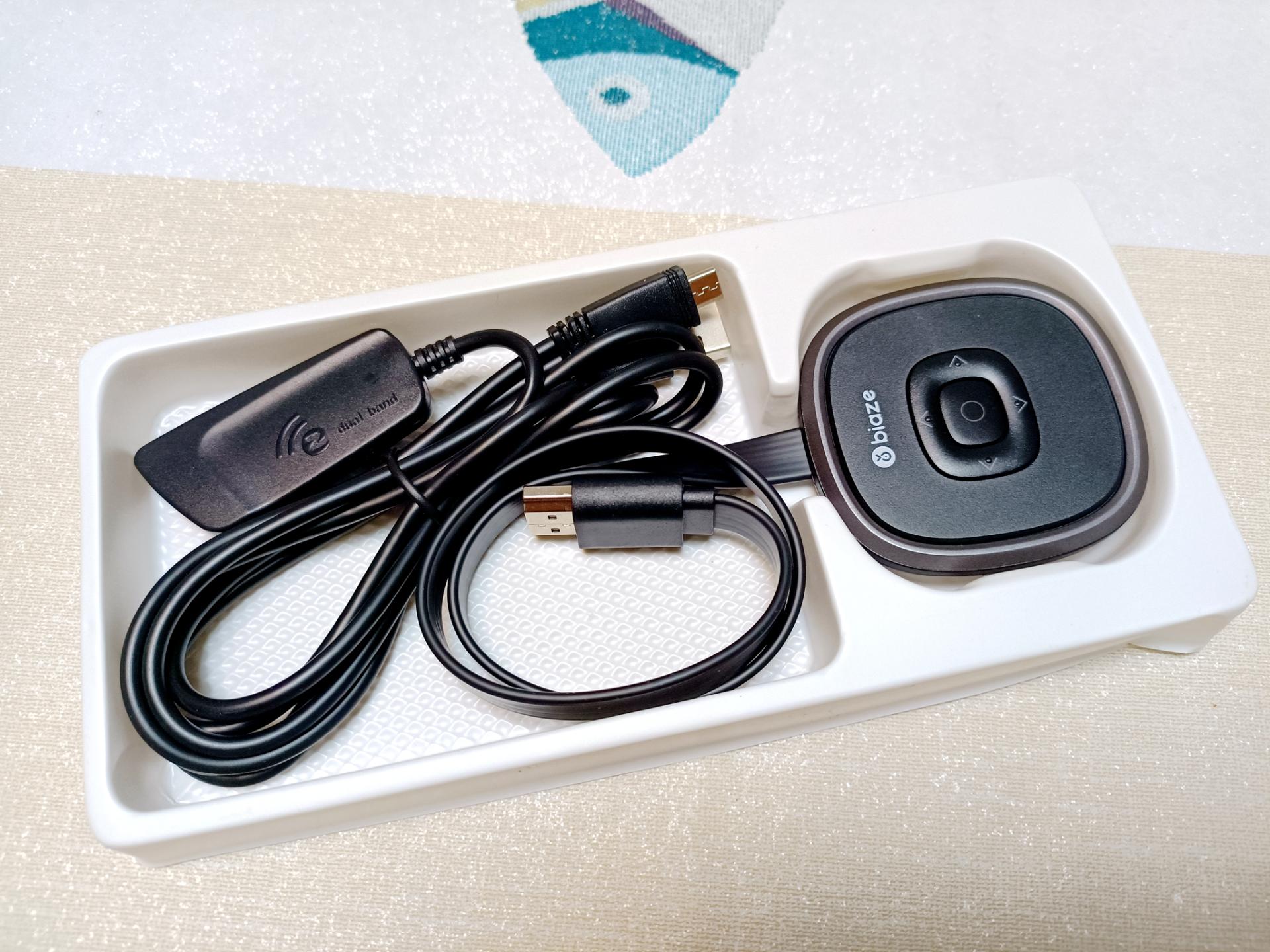 解锁投屏新姿势，告别软件安装烦恼，毕亚兹高清无线投屏器体验