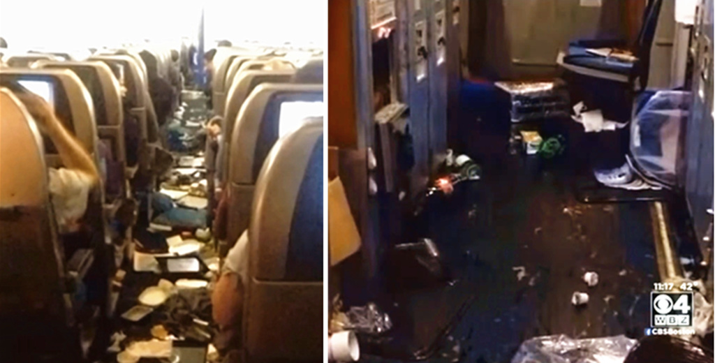 国航一航班遭遇强烈颠簸机长,国航飞机急降